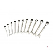 HBM 23-delers profesjonell ring, skralle, skrunøkkelsett, metrisk og tommestørrelse HBM 23-delers profesjonell ring, skralle, skrunøkkelsett, metrisk og tommestørrelse