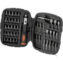 Black&Decker Ratchet screwdriver & bit set 45-piece A7039