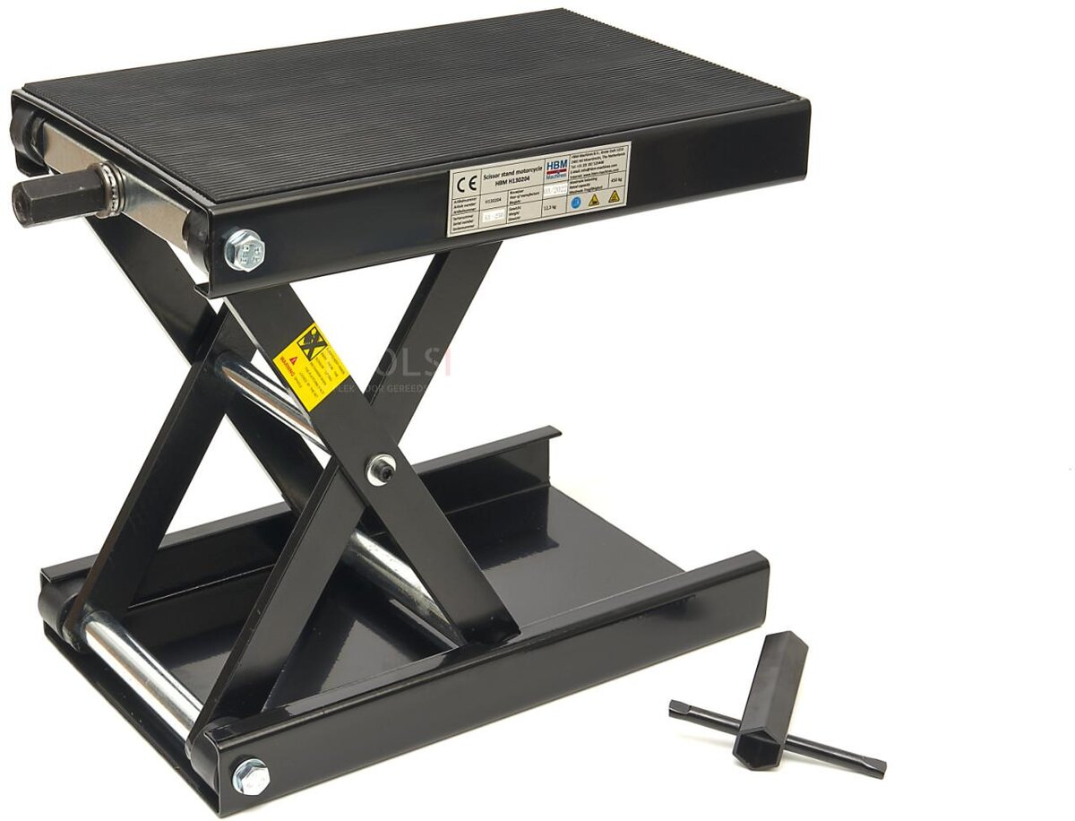 HBM Vlakke Mini Motorlift 450 kg - Zwart 