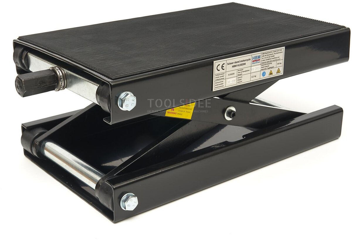 HBM Vlakke Mini Motorlift 450 kg - Zwart 