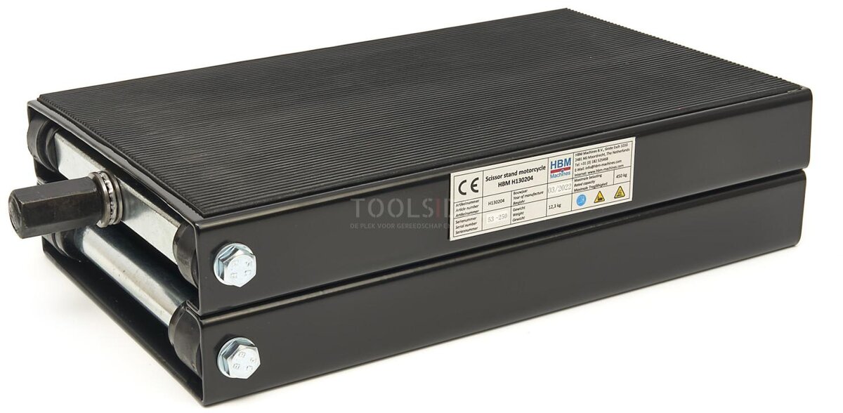 HBM Vlakke Mini Motorlift 450 kg - Zwart 