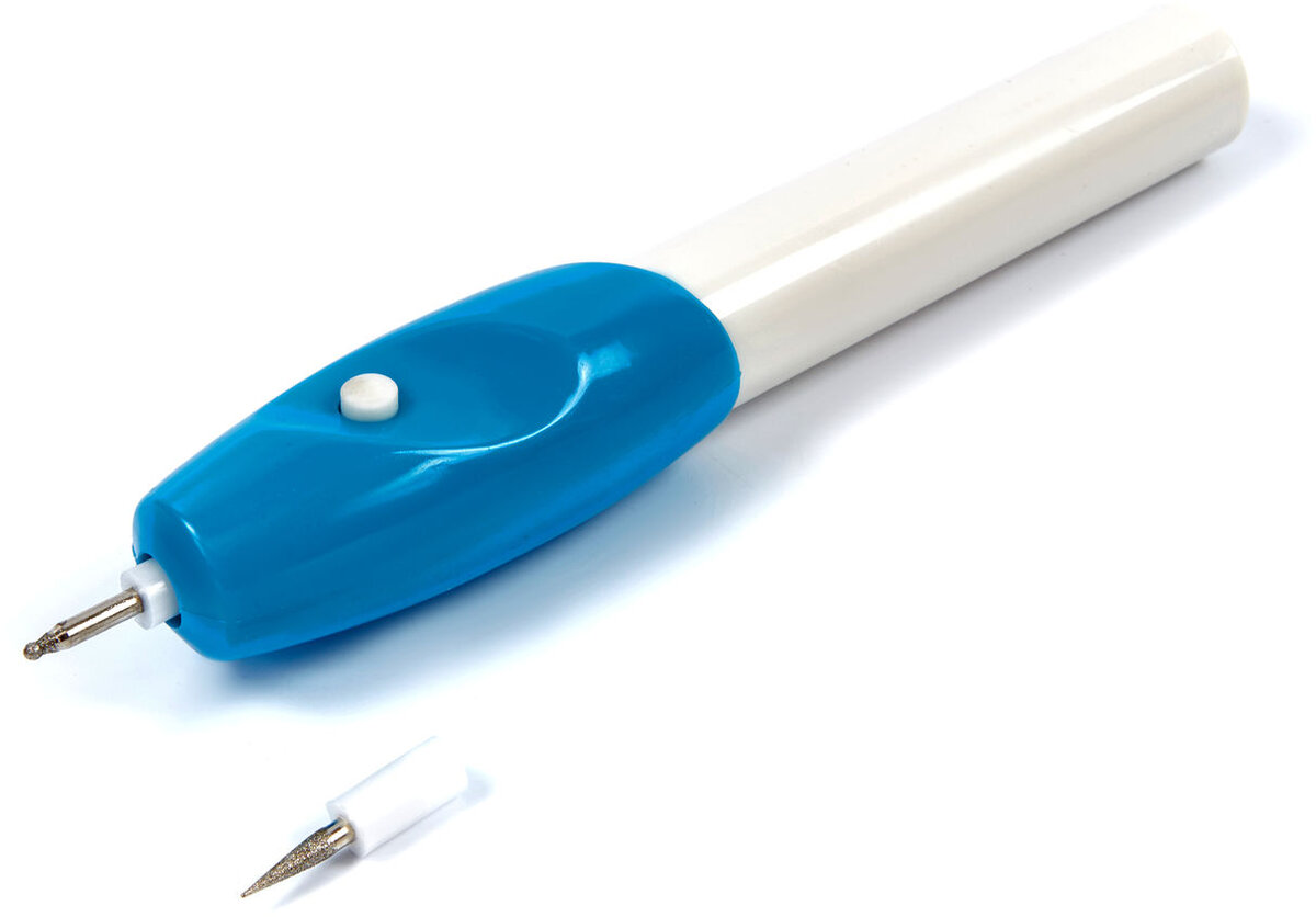 HBM Graveringspenn på batterier