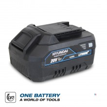 Hyundai 20V battery 4,000mAh