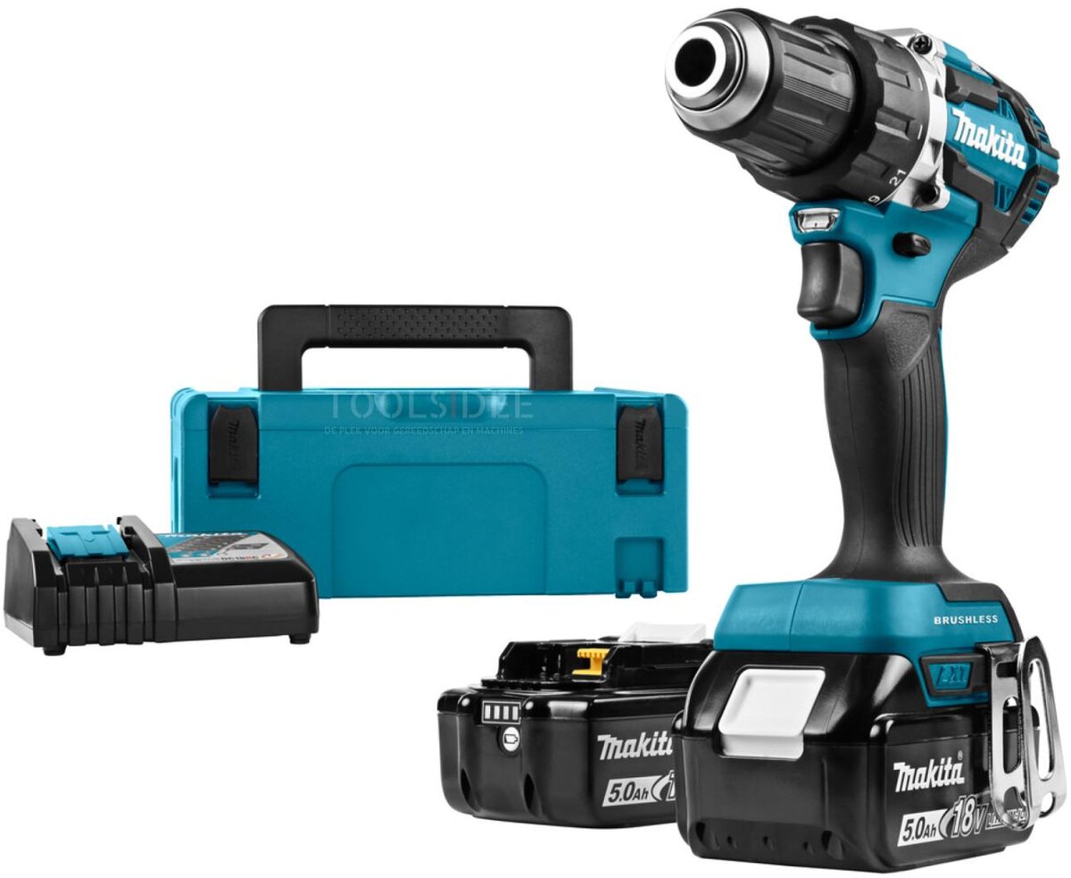 Makita Akku-Bohrschrauber 18V 5.0Ah DDF484RTJ