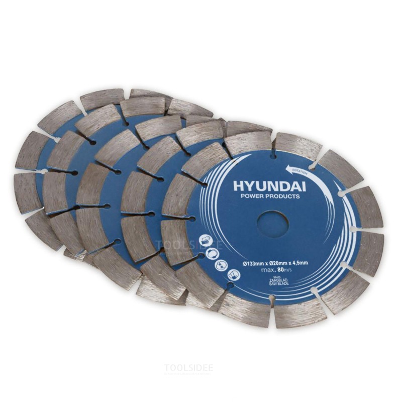Hyundai muurfrees 2400W 5 bladen