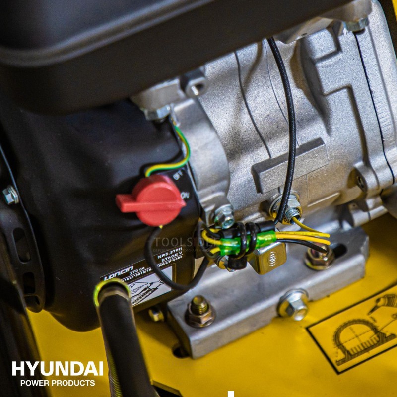 Hyundai vibrationsplade omvendt 155kg 9HK