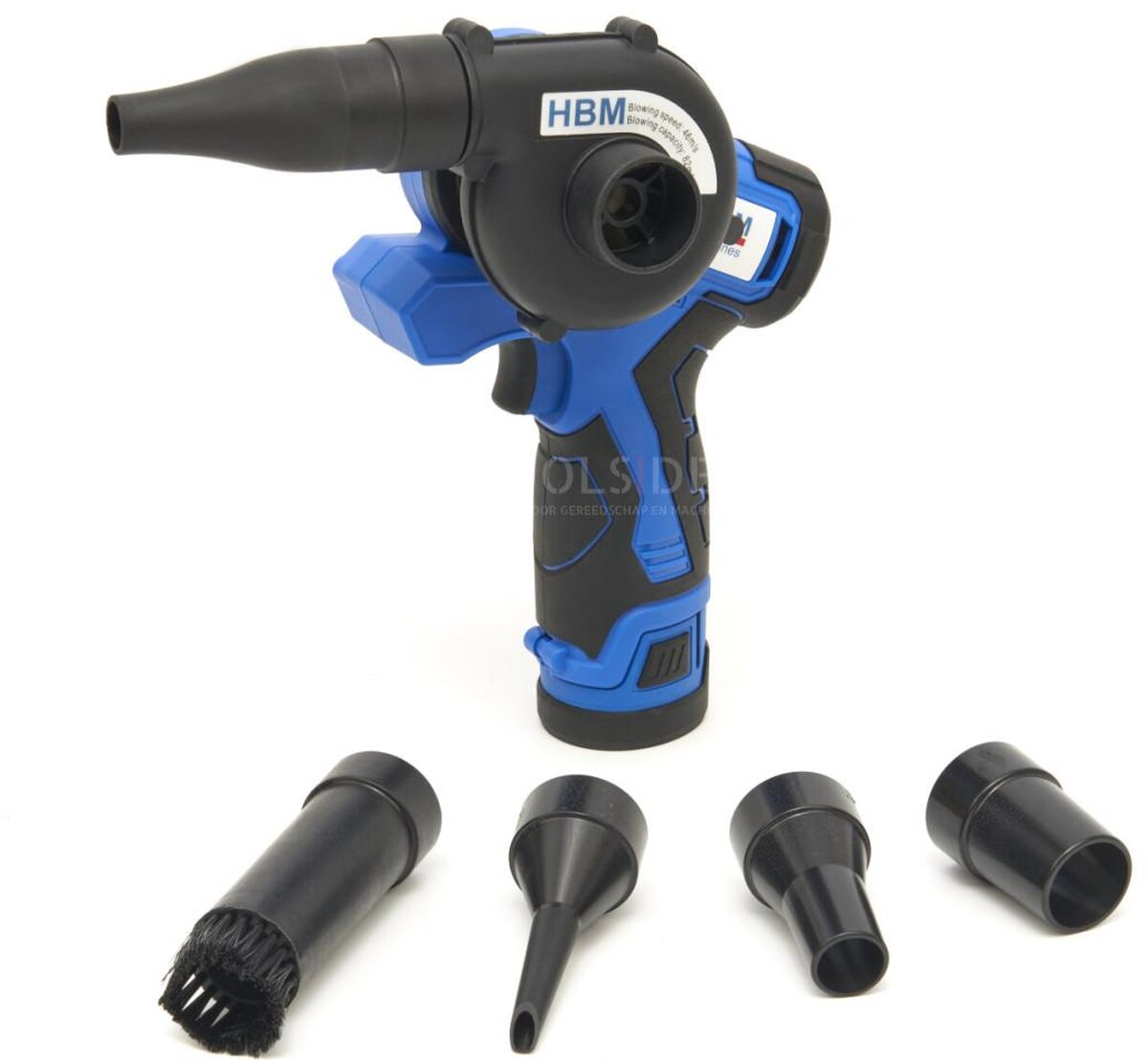 HBM 3 in 1 Akku-Kettensäge, Sander und Laubbläser