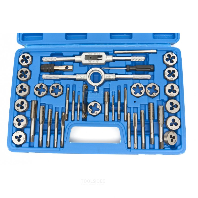 HBM tap and cutting set metric sizes 40 pieces