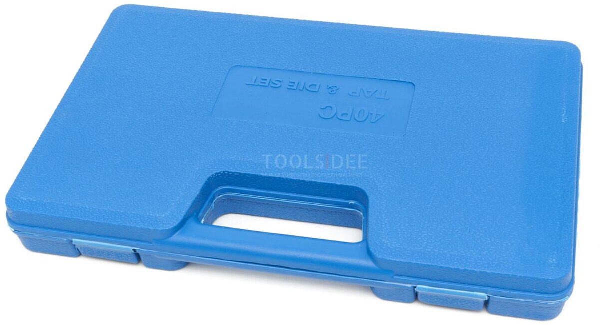 HBM kran og skjæresett metriske størrelser 40 stk