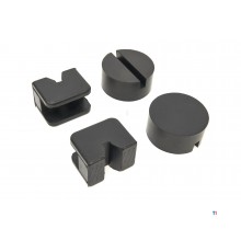 HBM universal rubber jack adapter pads set 4 pieces