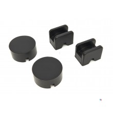 HBM universal gummi jack adapter pads sett 4 stk