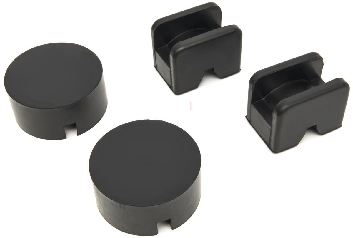 HBM universal gummi jack adapter pads sett 4 stk