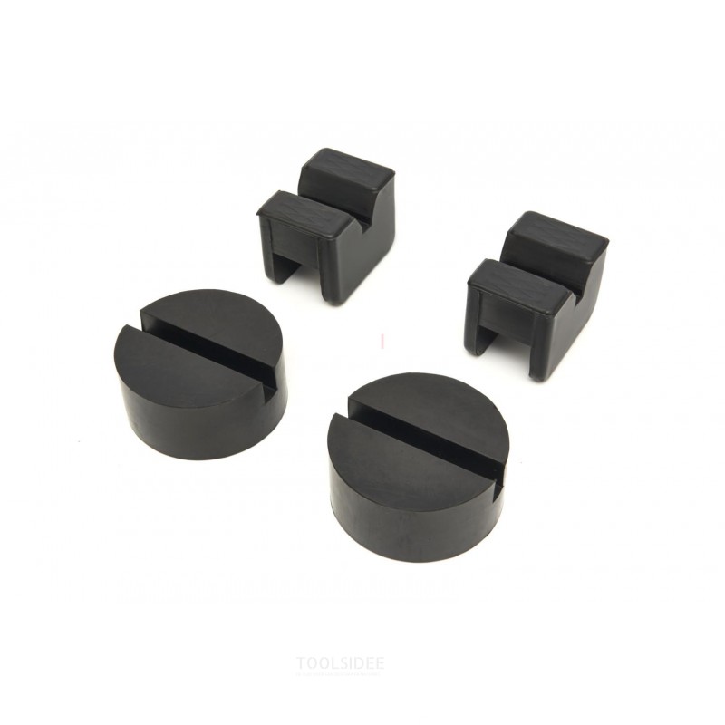 HBM universal rubber jack adapter pads set 4 pieces