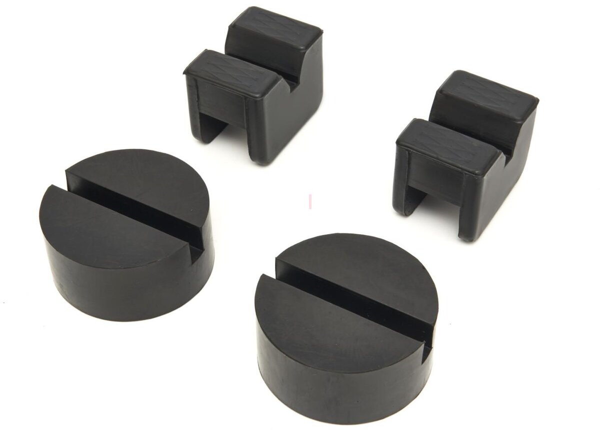 HBM universal gummi jack adapter pads sett 4 stk