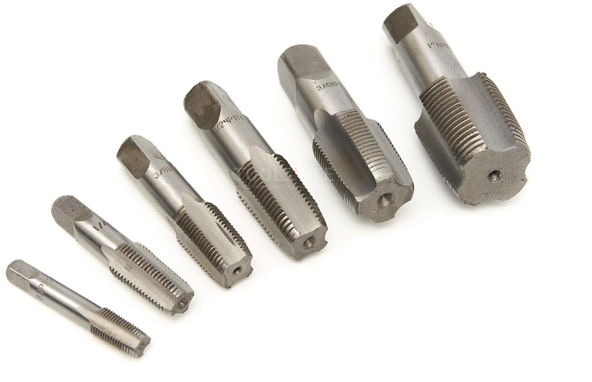 HBM NPT kransett for rør og rør 6-delt