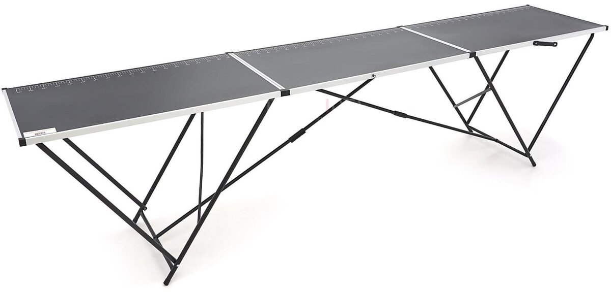 HBM aluminium fällbart tapetbord 300 x 60 x 77 cm