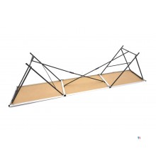 HBM aluminium fällbart tapetbord 300 x 60 x 77 cm