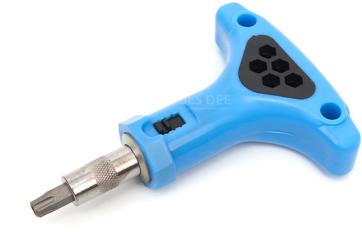 HBM CRV bitsæt med T-greb og håndskralde 147 stk