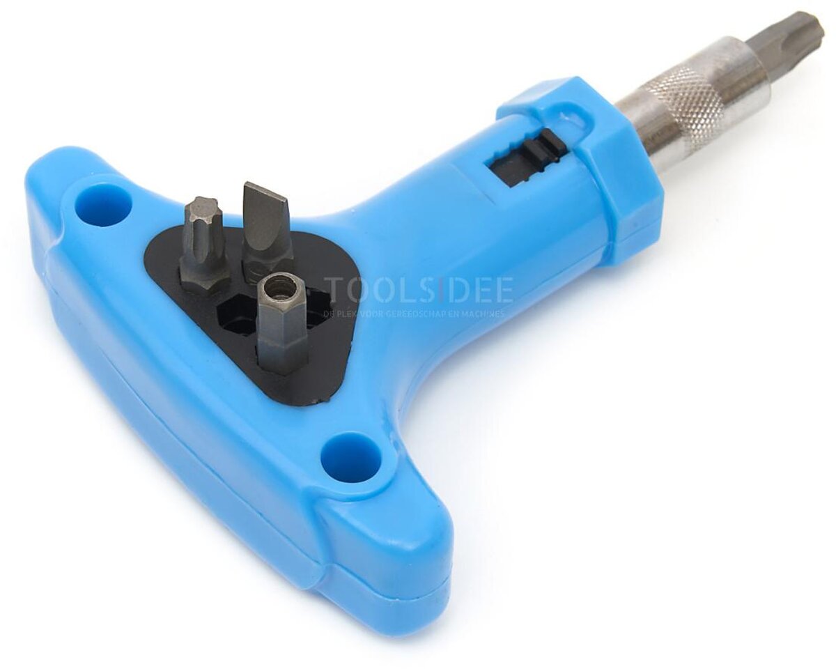 HBM CRV bitsæt med T-greb og håndskralde 147 stk