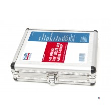 HBM CRV bitsæt med T-greb og håndskralde 147 stk