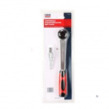 HBM Universal radiatornøkkel inkludert skralle