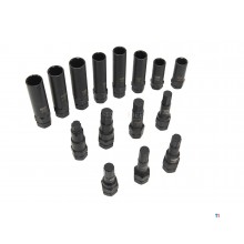 HBM power wheel lock, wheel bolts disassembly set 16-piece