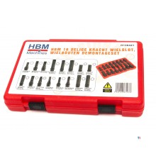 HBM power wheel lock, wheel bolts disassembly set 16-piece