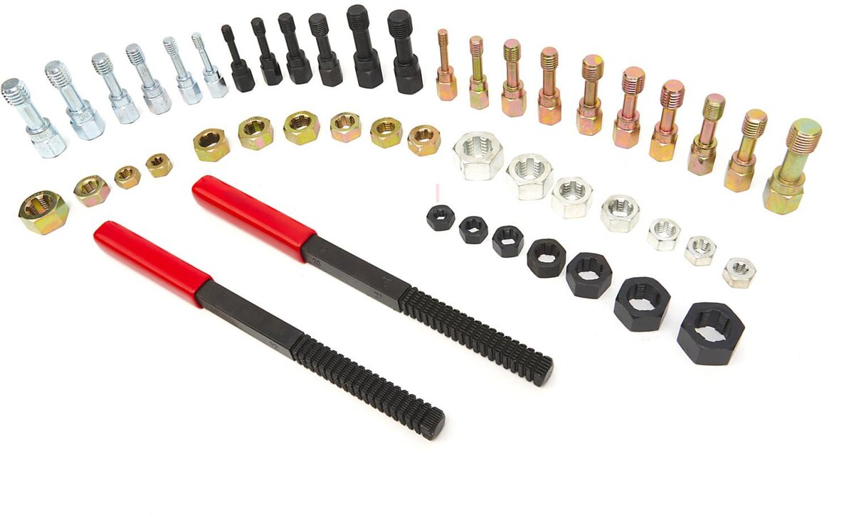 HBM thread repair, tap and cutting set 48-piece