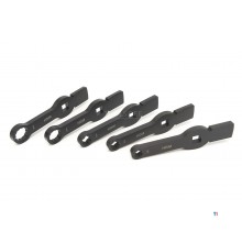 HBM impact ring wrench set 12 side for E-profile and Torx 5-piece