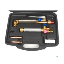 HBM combined welding torch and cutting torch set 11-piece