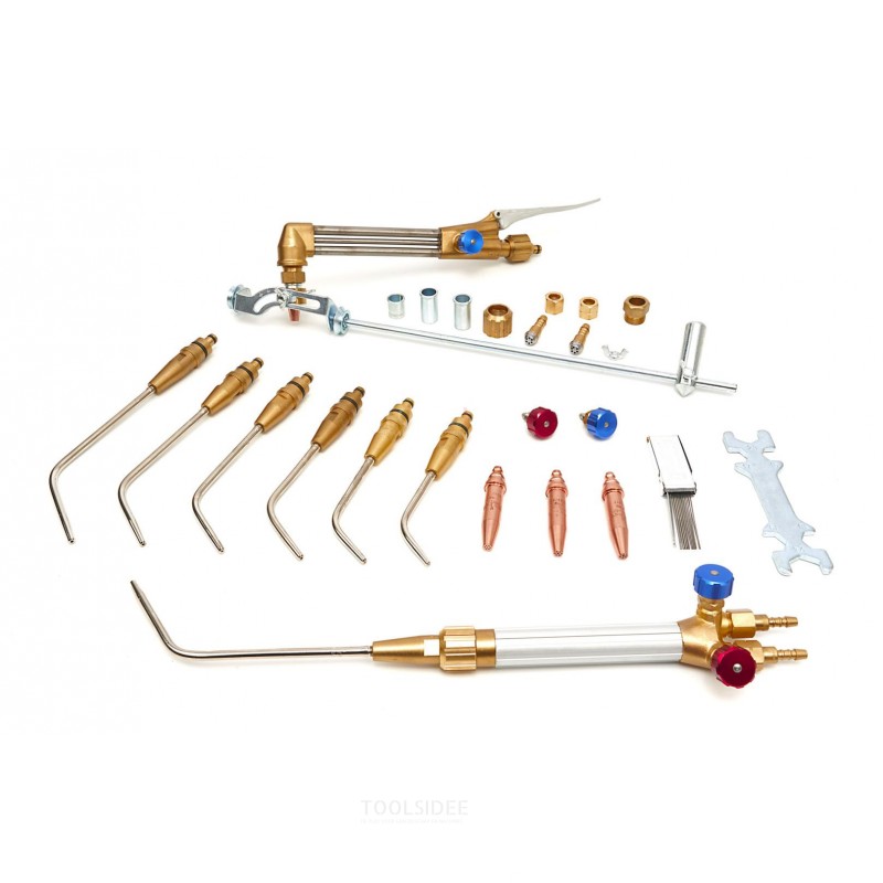 HBM combined welding torch and cutting torch set 18 pieces