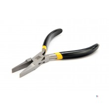HBM stainless steel precision pliers with flat jaws