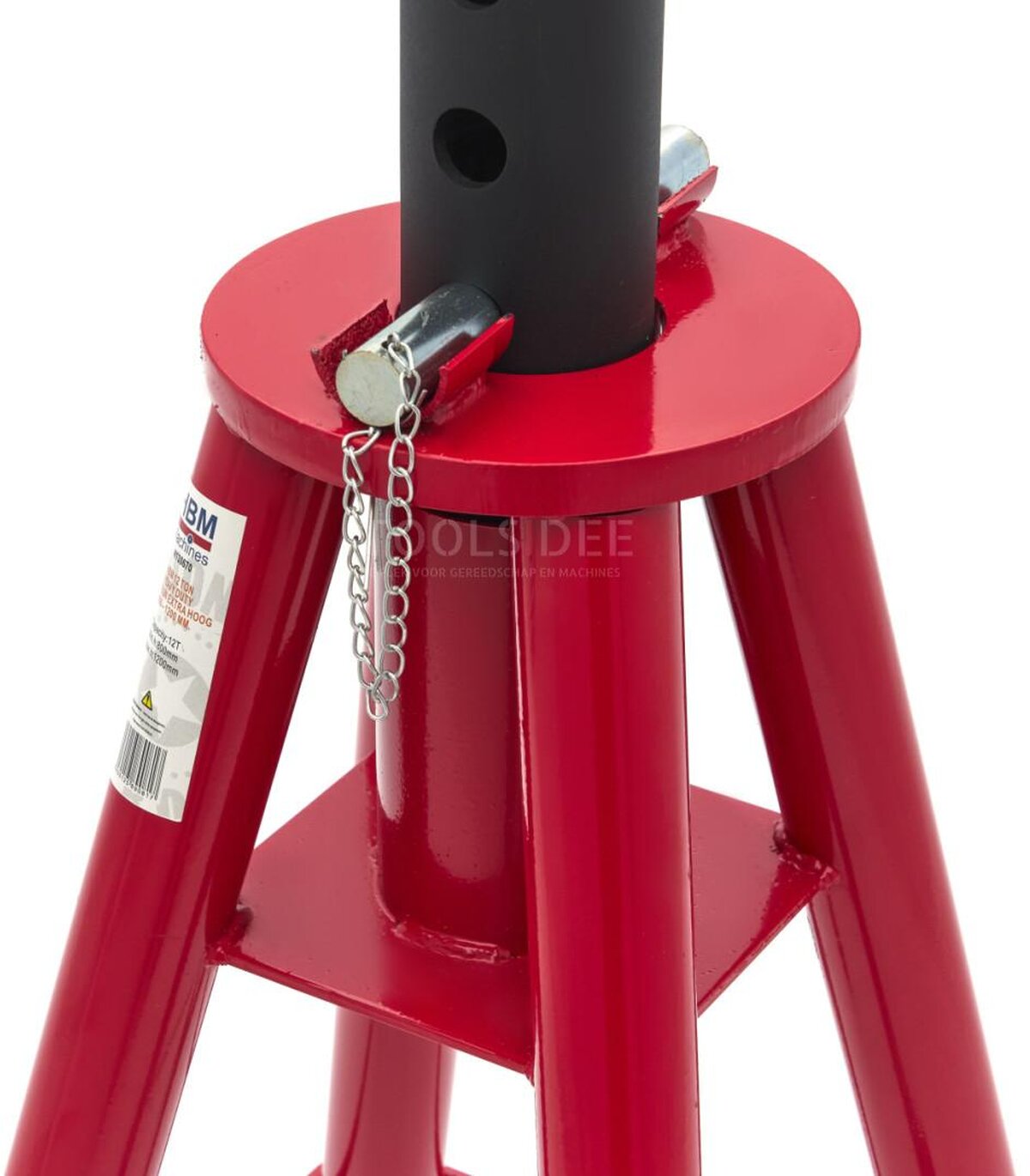 HBM akselstøtte heavy duty - 12 tonn, ekstra høy 80 - 120 cm HBM akselstøtte heavy duty - 12 tonn, ekstra høy 80 - 120 cm