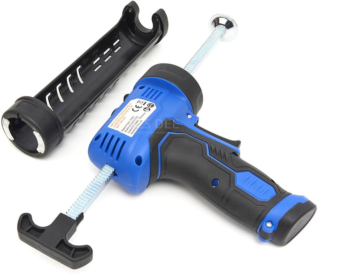 HBM Professional electric sealant gun on batteries 6 Volt