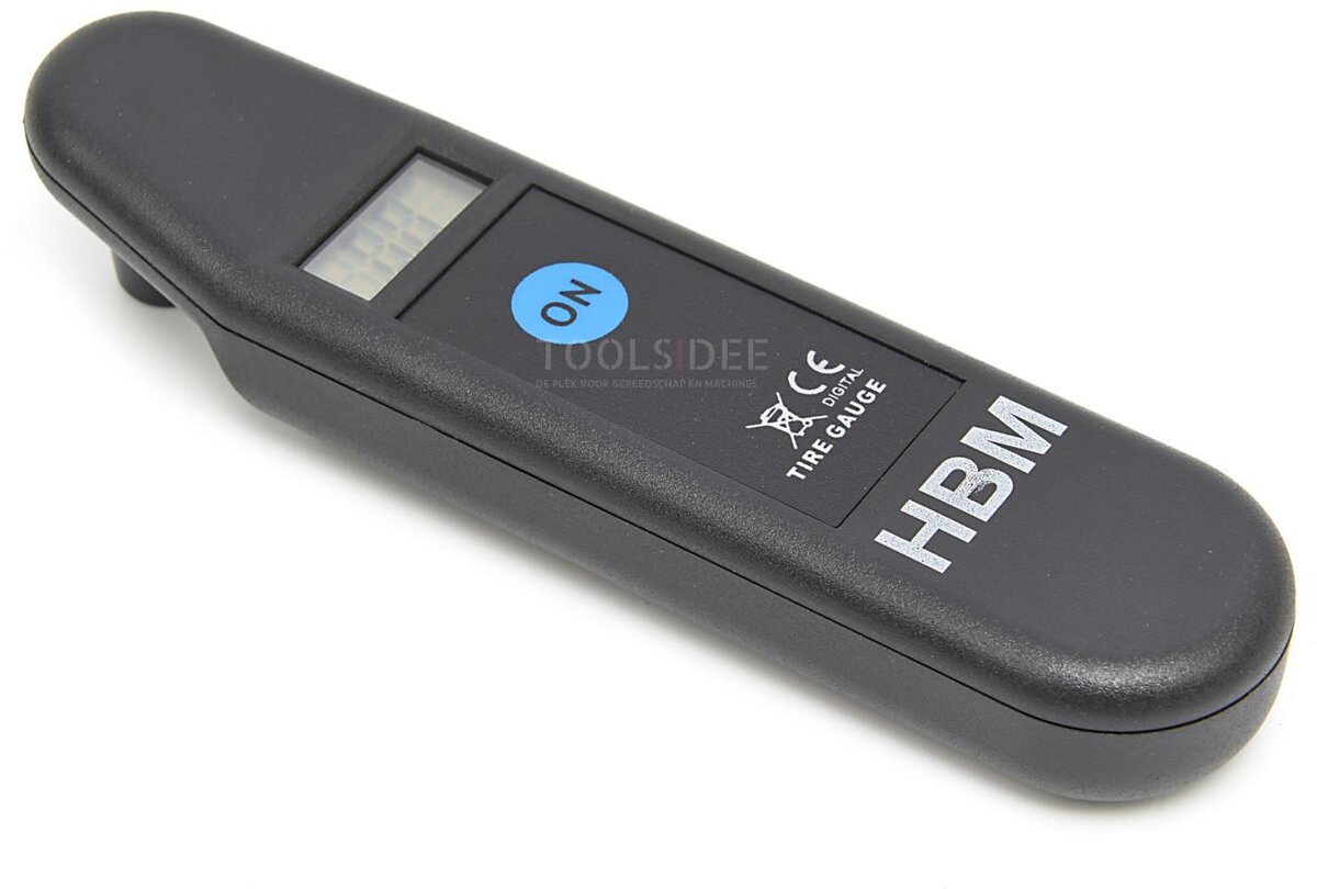 HBM Digitale bandenspanningsmeter met LCD display 0,2 â€“ 10,4 bar 