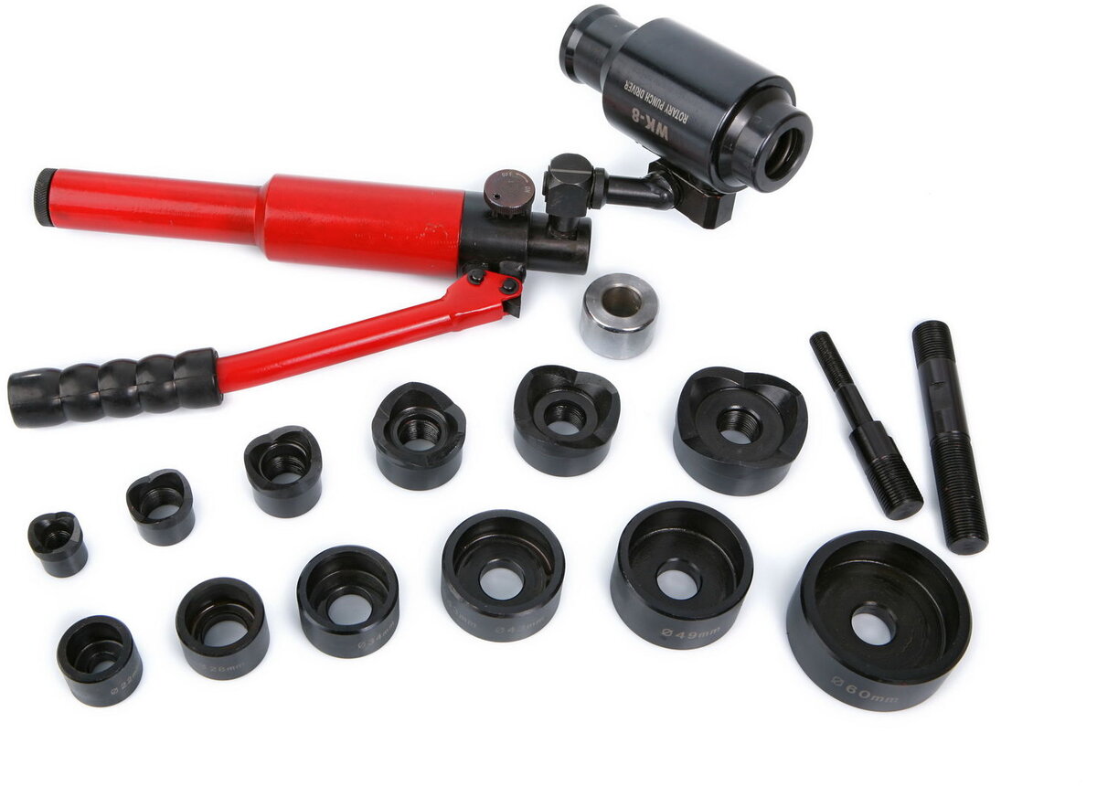 HBM Hydraulische Plattenstanze (8 Tonnen)