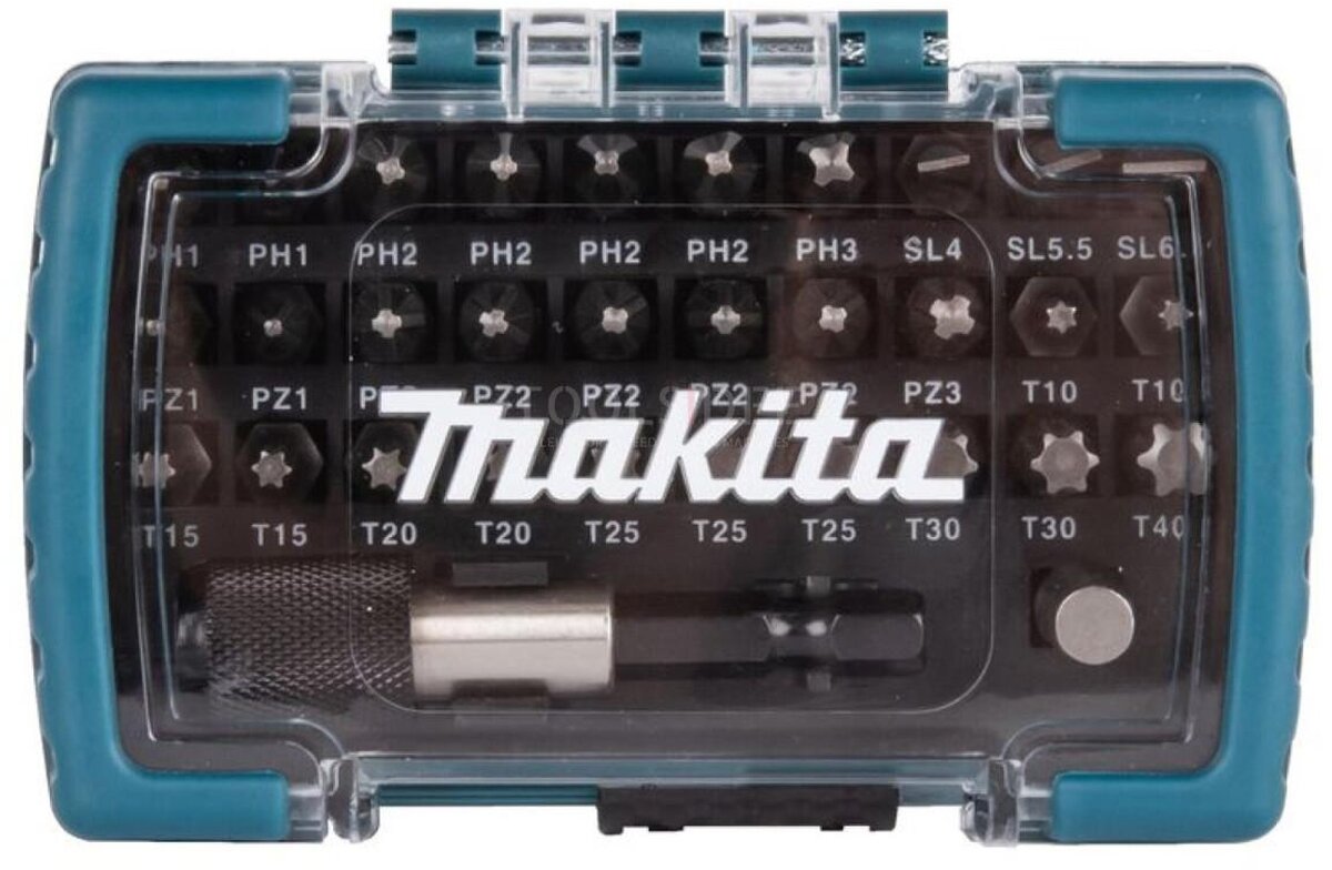 Makita screwdriver bit set 32 pieces D-74762