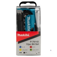 Makita screwdriver bit set 12 pieces P-79142