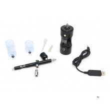 HBM portable and rechargeable battery airbrush gun Model 1