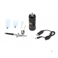 HBM portable and rechargeable battery airbrush gun Model 2