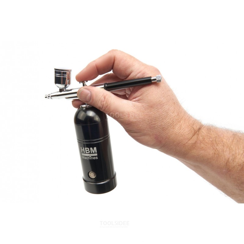 HBM portable and rechargeable battery airbrush gun Model 2