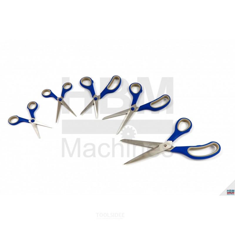 Silverline 5-piece scissors set