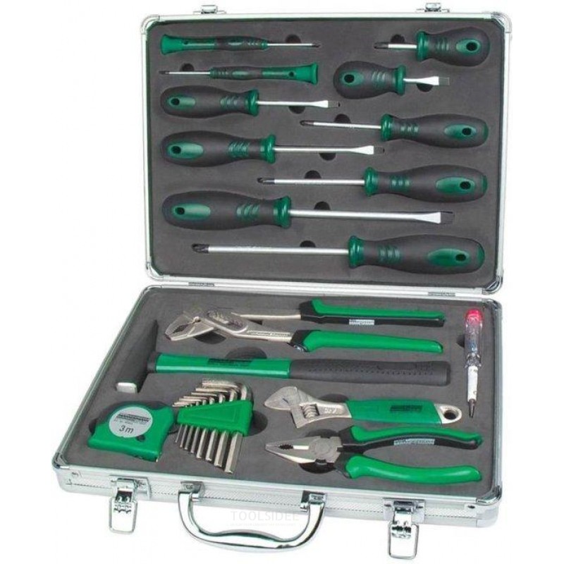 Mannesmann tool set 24 pcs aluminum case