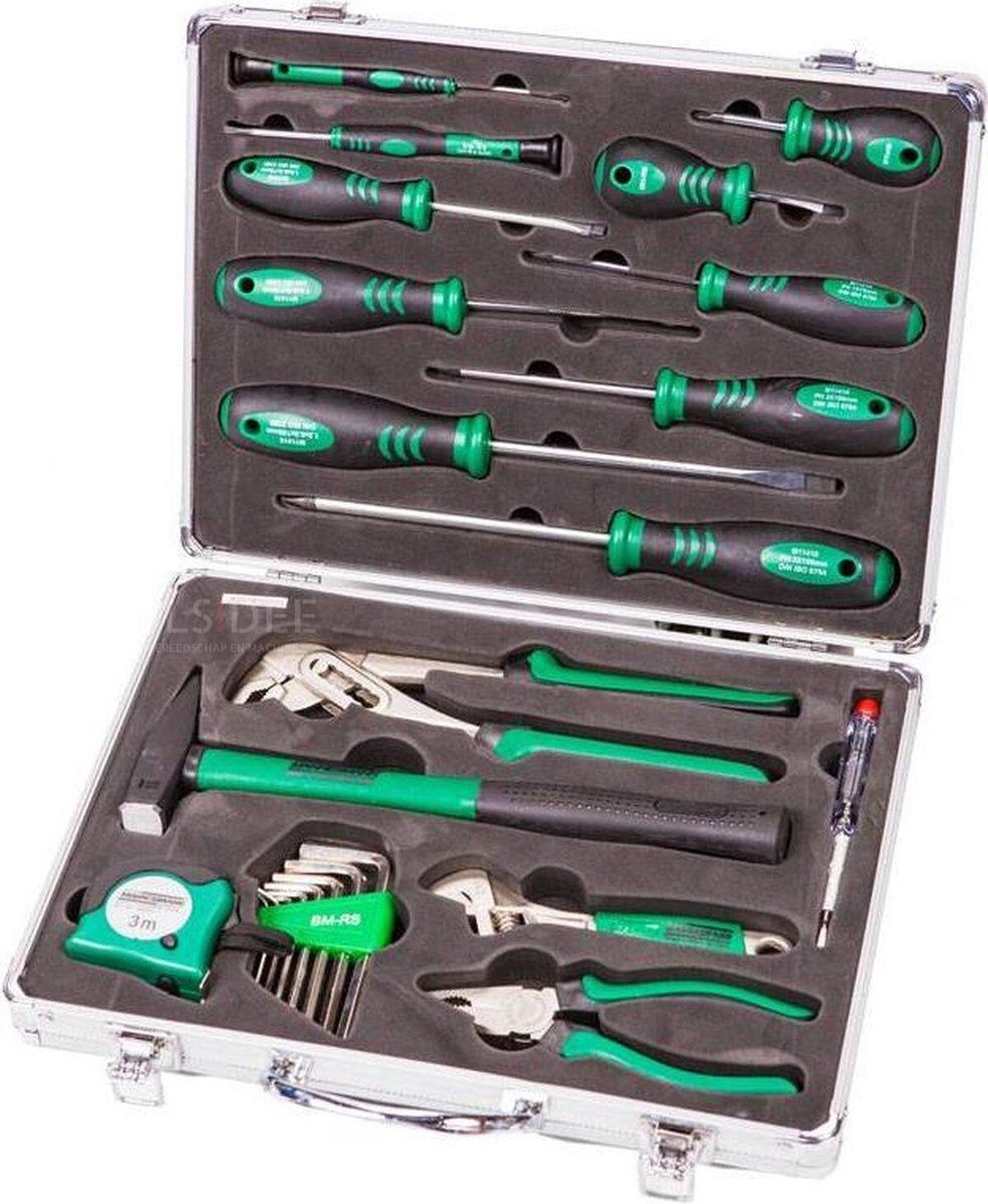 Mannesmann verktygssats 24 st aluminiumväska