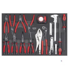 Sonic Next S9 carro portautensili riempito 384 pezzi, 8 cassetti, 4 ruote, serratura, 900 kg, 83,3 x 51 x 103,6 cm.