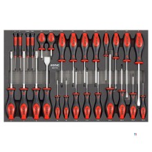 Sonic Next S9 carro portautensili riempito 384 pezzi, 8 cassetti, 4 ruote, serratura, 900 kg, 83,3 x 51 x 103,6 cm.