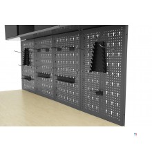 HBM arbeidsbenk med dører 160 x 60 x 200 cm HBM arbeidsbenk med dører 160 x 60 x 200 cm