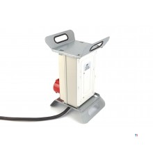 Blocco di distribuzione HBM 2 x 400 Volt e 4 x 230 Volt - messa a terra di protezione