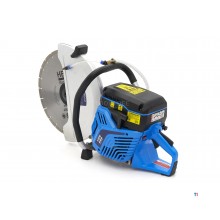 HBM Professional concrete saw / band saw / motor grinder 3750W - 74cc with 400mm blade