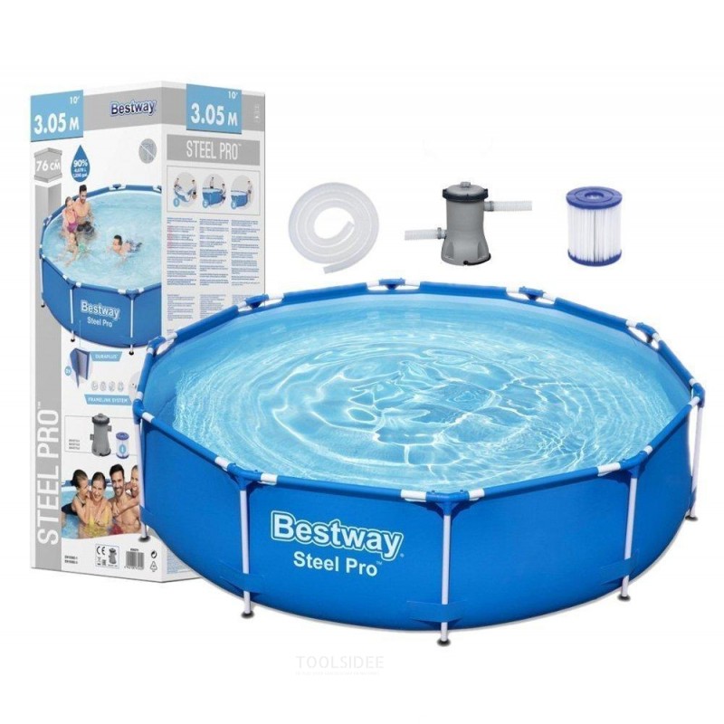 BESTWAY Rampool / 305 x 76cm inkl. pump